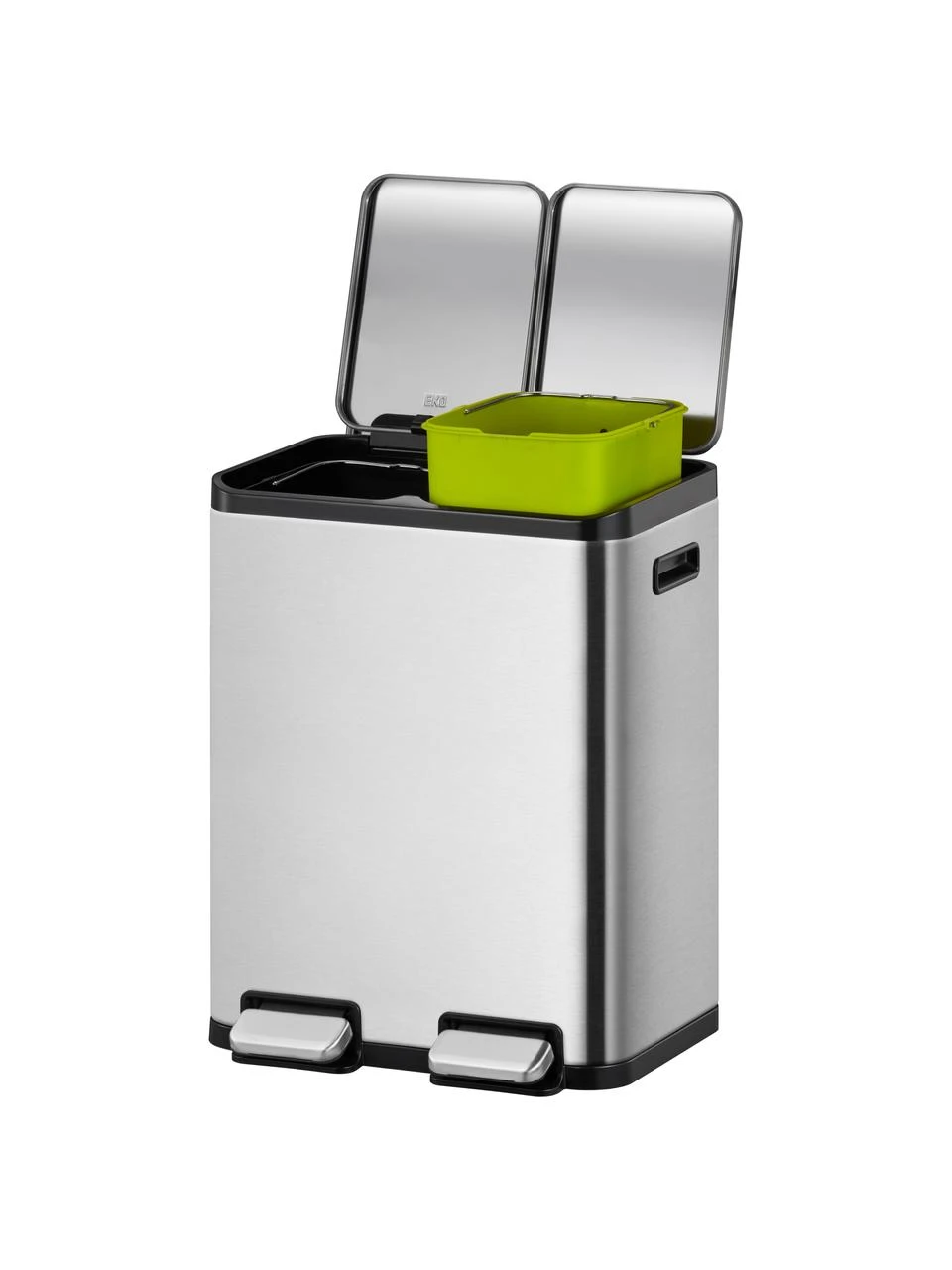 Abfalleimer EcoCasa mit Pedal-Funktion, 2x30L, B 53 x H 67 cm, 2 x 30 LNur noch wenige verfügbar 4 Abfalleimer EcoCasa mit Pedal-Funktion, 2x30L, B 53 x H 67 cm, 2 x 30 LNur noch wenige verfügbar – Bild 4