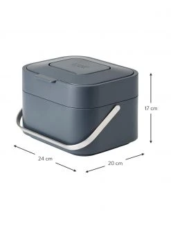 Joseph Joseph Abfalleimer Intelligent Waste für Biomüll in Grau, B 24 x H 17 cm 9 Joseph Joseph Abfalleimer Intelligent Waste für Biomüll in Grau, B 24 x H 17 cm -Küche Geschäft Abfalleimer Intelligent Waste fur Biomull in Grau 9