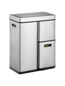 Abfalleimer Mirage mit Sensor-Funktion, 30 L + 2 x 15 L, B 49 x H 65 cm, 30 L + 2x15 L