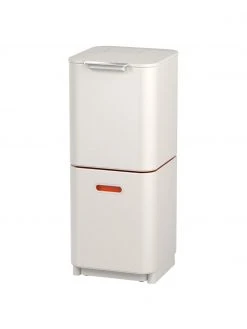 Joseph Joseph Abfalleimer Totem mit separater Recycling-Einheit, 2 x 20 L, B 30 x H 76 cm