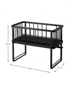 Yamazaki Abtropfgestell Tower in Schwarz, B 41 x H 33 cm 5 Yamazaki Abtropfgestell Tower in Schwarz, B 41 x H 33 cm -Küche Geschäft Abtropfgestell Tower in Schwarz 5