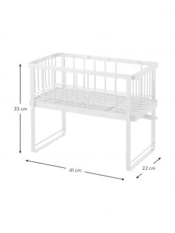 Yamazaki Abtropfgestell Tower in Wei&szlig;, B 41 x H 33 cm -Küche Geschäft Abtropfgestell Tower in Weiss 4