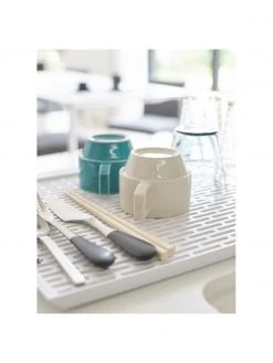 Yamazaki Abtropfmatte Tower, B 43 x H 2 cm -Küche Geschäft Abtropfmatte Tower 7