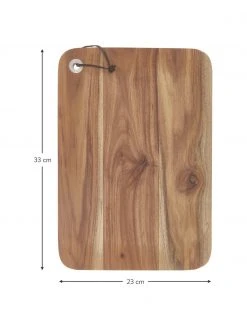 Akazienholz-Schneidebrett Acacia, L 33 x B 23 cm -Küche Geschäft Akazienholz Schneidebrett Acacia L 33 x B 23 cm 3