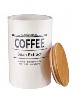 BUTLERS Aufbewahrungsdose Karlton Bros. Coffee, &Oslash; 11 x H 18 cm, Ø 11 x H 18 cm, 1.1 LNur noch wenige verfügbar -Küche Geschäft Aufbewahrungsdose Karlton Bros Coffee O 11 x H 18 cm 3