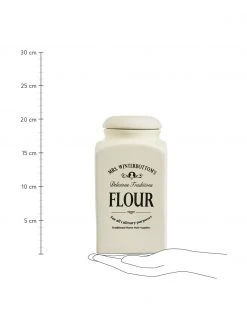 BUTLERS Aufbewahrungsdose Mrs Winterbottoms Flour, Ø 11 x H 21 cm, Ø 11 x H 21 cm, 1,3 L -Küche Geschäft Aufbewahrungsdose Mrs Winterbottoms Flour O 11 x H 21 cm 2
