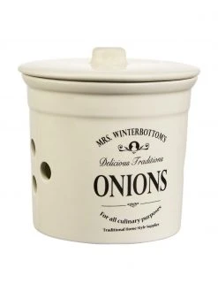 BUTLERS Aufbewahrungsdose Mrs Winterbottoms Onions, Ø 17 x H 18 cm, Ø 17 x H 18 cm -Küche Geschäft Aufbewahrungsdose Mrs Winterbottoms Onions O 17 x H 18 cm 3