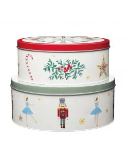 Aufbewahrungsdosen-Set The Nutcracker, 2-tlg., Set mit verschiedenen Größen