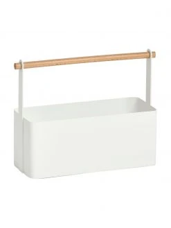 Aufbewahrungskorb Ledina, B 32 x H 24 cm