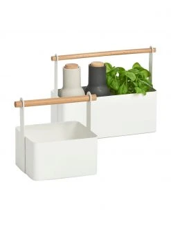 Aufbewahrungskorb Ledina, B 15 x H 16 cm -Küche Geschäft Aufbewahrungskorb Ledina 8