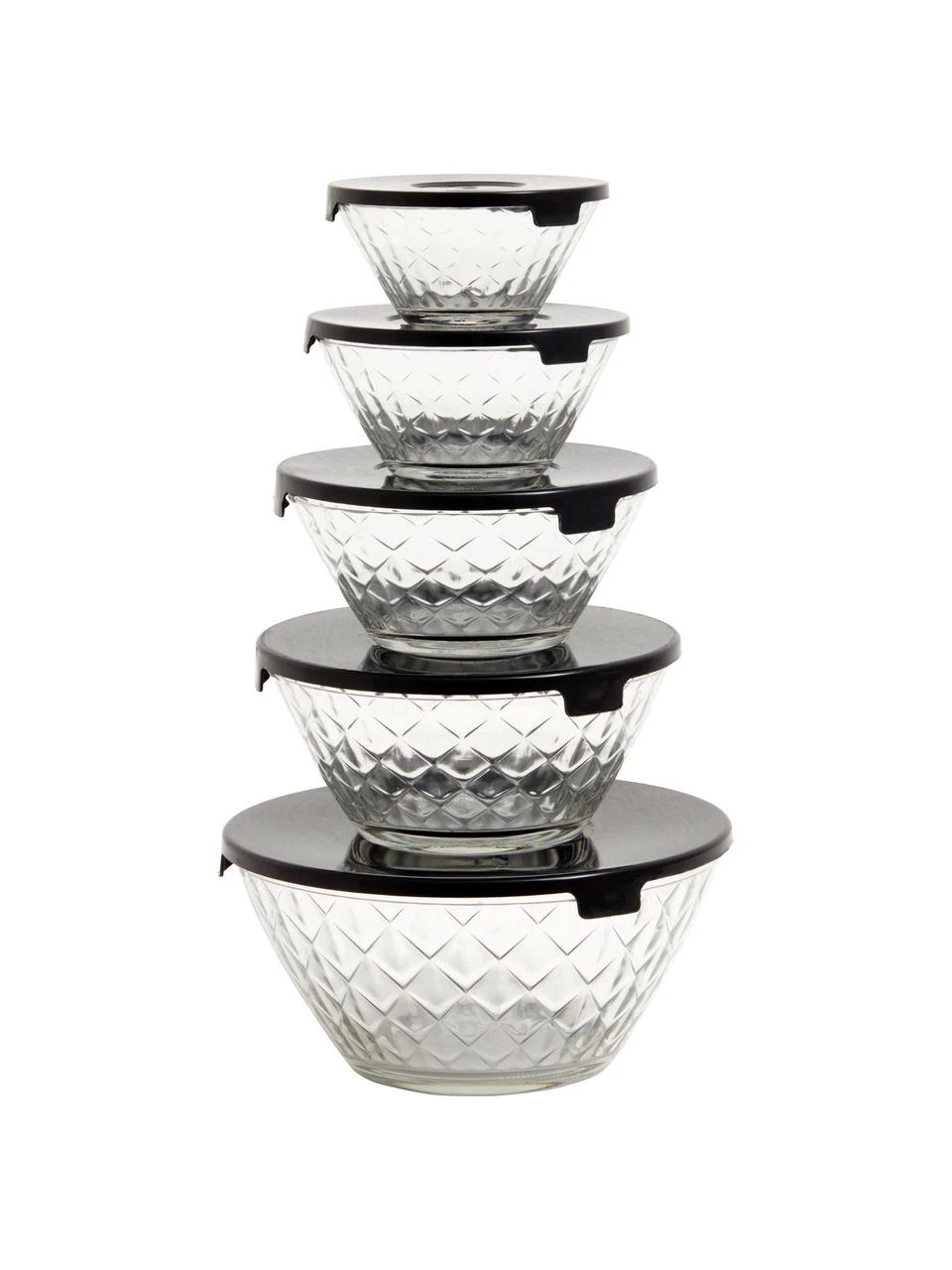 Nordal Aufbewahrungsschälchen Marco, 5er-Set, Set mit verschiedenen Größen 1 Nordal Aufbewahrungsschälchen Marco, 5er-Set, Set mit verschiedenen Größen