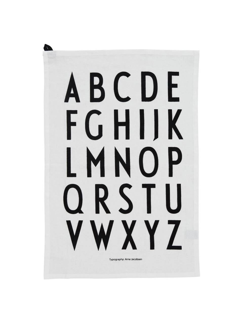 Design Letters Baumwoll-Geschirrtücher Classic in Weiß mit Designletters, 2 Stück, B 40 x L 60 cm 1 Design Letters Baumwoll-Geschirrtücher Classic in Weiß mit Designletters, 2 Stück, B 40 x L 60 cm