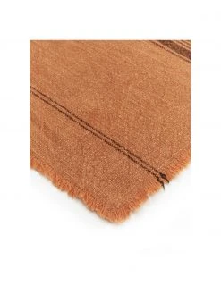 Madam Stoltz Baumwoll-Tischläufer Ripo in Terrakotta, B 40 x L 140 cm -Küche Geschäft Baumwoll Tischlaufer Ripo in Terrakotta 3