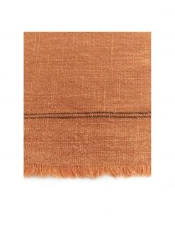 Madam Stoltz Baumwoll-Tischläufer Ripo in Terrakotta, B 40 x L 140 cm -Küche Geschäft Baumwoll Tischlaufer Ripo in Terrakotta 5