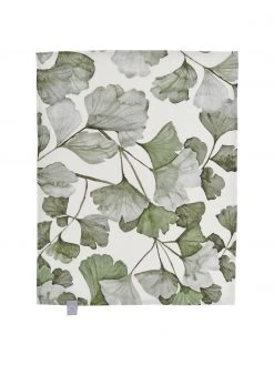 Jotex Baumwoll-Tischsets Gigi mit Ginkgo-Blättermotiven, 2 Stück, B 35 x L 45 cm