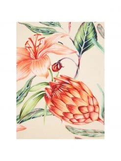 Magma Baumwolle-Tischl&auml;ufer Mongabay mit Blumen-Muster, B 40 x L 145 cm -Küche Geschäft Baumwolle Tischlaufer Mongabay mit Blumen Muster 5