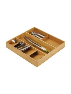 Joseph Joseph Besteck-Organizer DrawerStore™ aus Bambus, B 40 x H 6 cm -Küche Geschäft Besteck Organizer DrawerStoretm aus Bambus 3