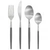 Blomus Besteck-Set Maxime in Silber mit grauen Griffen, 4 Personen (16-tlg.), 4 Personen (16-tlg.)Nur noch 1 Artikel verfügbar