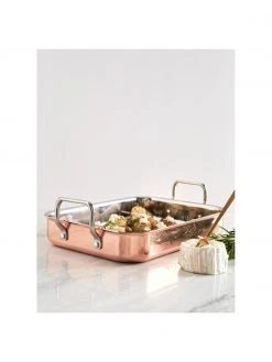 Bräter Baron aus Kupfer, B 35 x H 9 cm -Küche Geschäft Brater Baron aus Kupfer 3