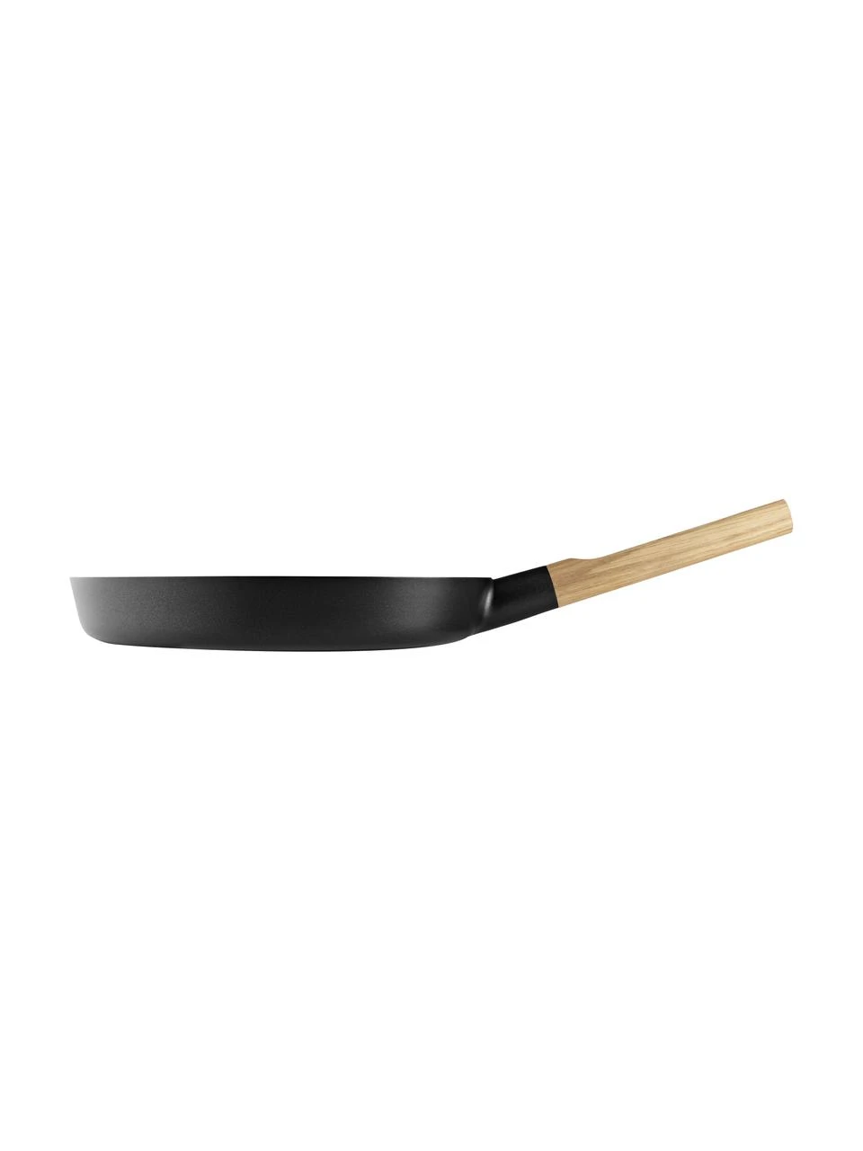 Bratpfanne Nordic Kitchen mit Antihaft-Beschichtung, Griff: Eichenholz, Schwarz, Braun, Ø 25 cm Eva Solo Bratpfanne Nordic Kitchen mit Antihaft-Beschichtung, Ø 29 cm -Küche Geschäft Bratpfanne Nordic Kitchen mit Antihaft Beschichtung 3