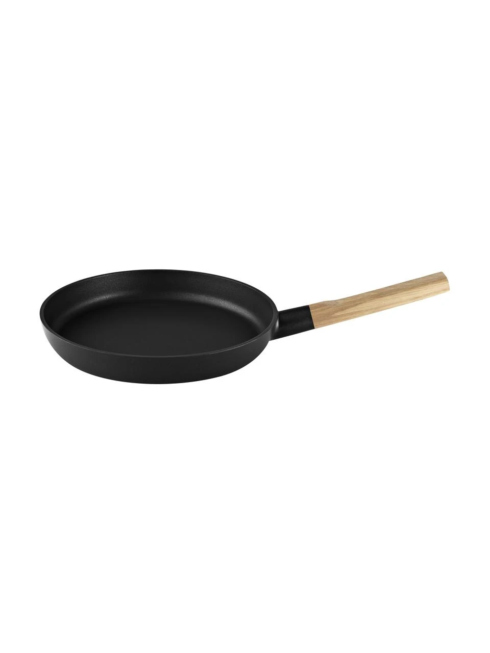 Bratpfanne Nordic Kitchen mit Antihaft-Beschichtung, Griff: Eichenholz, Schwarz, Braun, Ø 25 cm Eva Solo Bratpfanne Nordic Kitchen mit Antihaft-Beschichtung, Ø 29 cm -Küche Geschäft Bratpfanne Nordic Kitchen mit Antihaft Beschichtung 4