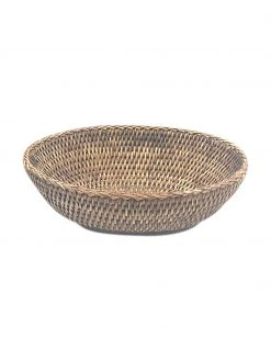 Cote Table Brotkorb Ednna aus Rattan, B 29 x H 9 cm