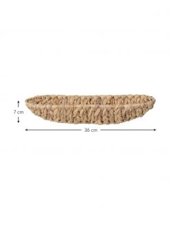 Bloomingville Brotkorb Nature aus Wasserhyazinthe, B 36 x H 7 cm -Küche Geschäft Brotkorb Nature aus Wasserhyazinthe 2