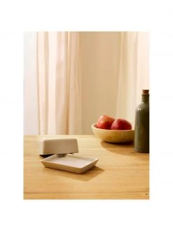 Asa Butterdose Saisons aus Steingut in Beige, B 17 x H 7 cm 3 Asa Butterdose Saisons aus Steingut in Beige, B 17 x H 7 cm -Küche Geschäft Butterdose Saisons aus Steingut in Beige 3