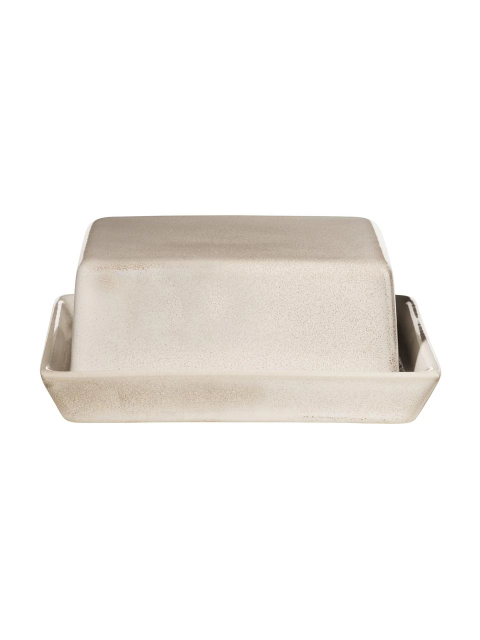 Butterdose Saisons aus Steingut in Beige, Steingut, Beige, B 17 x H 7 cm Asa Butterdose Saisons aus Steingut in Beige, B 17 x H 7 cm -Küche Geschäft Butterdose Saisons aus Steingut in Beige