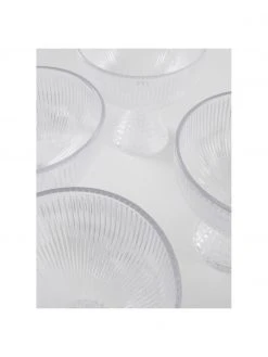 Jotex Champagnergläser Ace mit Rillenrelief, 4 Stück, Ø 12 x H 12 cm -Küche Geschäft Champagnerglaser Ace mit Rillenrelief 4 Stuck 4