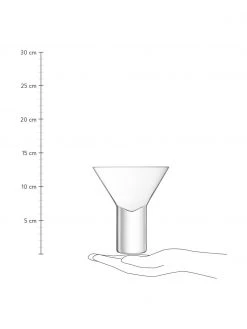 Lsa International Cocktailgl&auml;ser Vodka Collection, 2 St&uuml;ck, Ø 11 x H 13 cm, 240 ml -Küche Geschäft Cocktailglaser Vodka Collection 2 Stuck 2