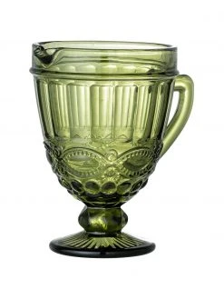 Bloomingville Dekanter Florie in Grün im Landhausstil, 300 ml, B 20 x H 20 cm, 300 mlNur noch wenige verfügbar -Küche Geschäft Dekanter Florie in Grun im Landhausstil 300 ml 3