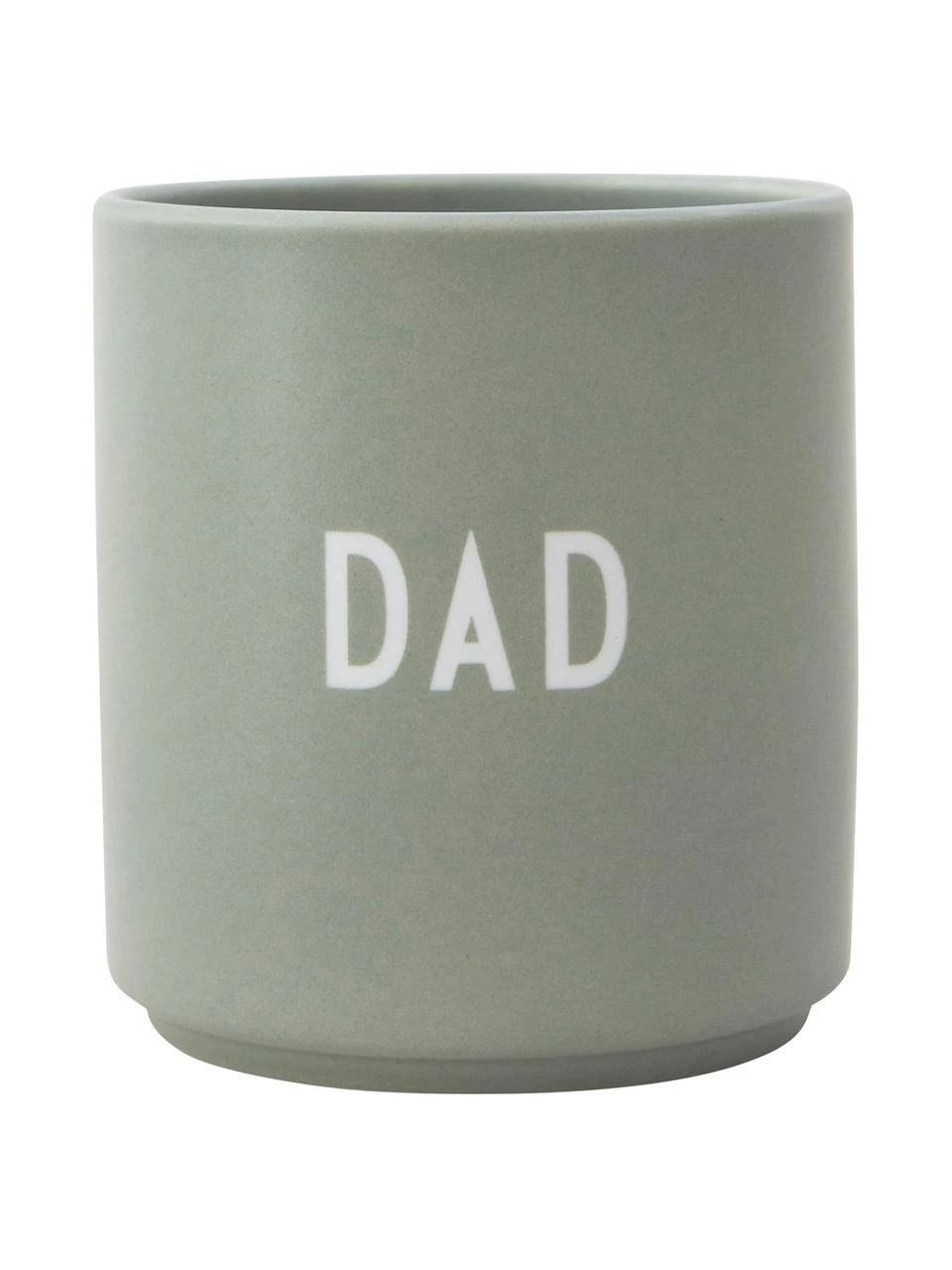 Design Letters Design Becher Favourite DAD/LOVE mit unterschiedlichen Schriftzug auf Vorder- & Rückseite, Ø 8 x H 9 cm, 250 ml 1 Design Letters Design Becher Favourite DAD/LOVE mit unterschiedlichen Schriftzug auf Vorder- & Rückseite, Ø 8 x H 9 cm, 250 ml