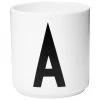 Design Letters Design Becher Personal mit Buchstaben (Varianten von A bis Z), Becher A, 250 ml