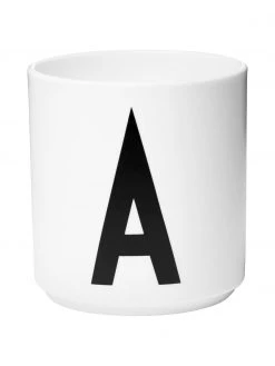 Design Letters Design Becher Personal mit Buchstaben (Varianten von A bis Z), Becher A, 250 ml