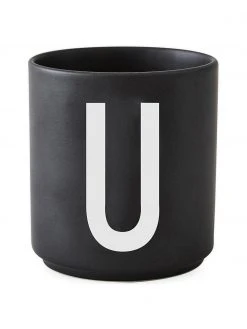 Design Letters Design Becher Personal mit Buchstaben (Varianten von A bis Z), Becher U, 250 ml