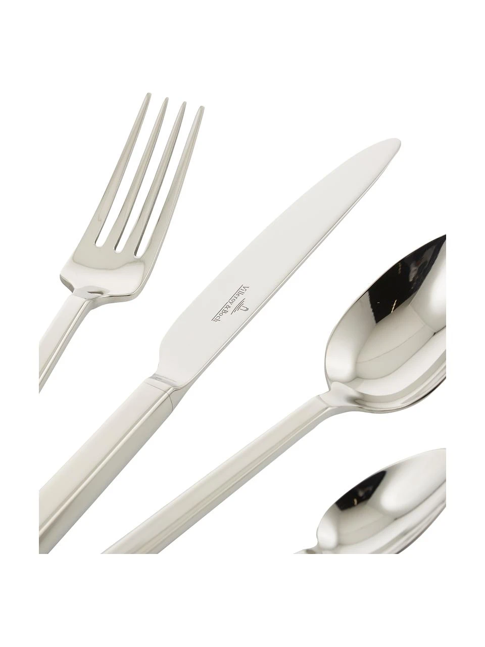 Villeroy & Boch Design-Besteck-Set La Classica in Silber hochglanzpoliert, 6 Personen (30-tlg.), Set mit verschiedenen Größen 6 Villeroy & Boch Design-Besteck-Set La Classica in Silber hochglanzpoliert, 6 Personen (30-tlg.), Set mit verschiedenen Größen – Bild 6