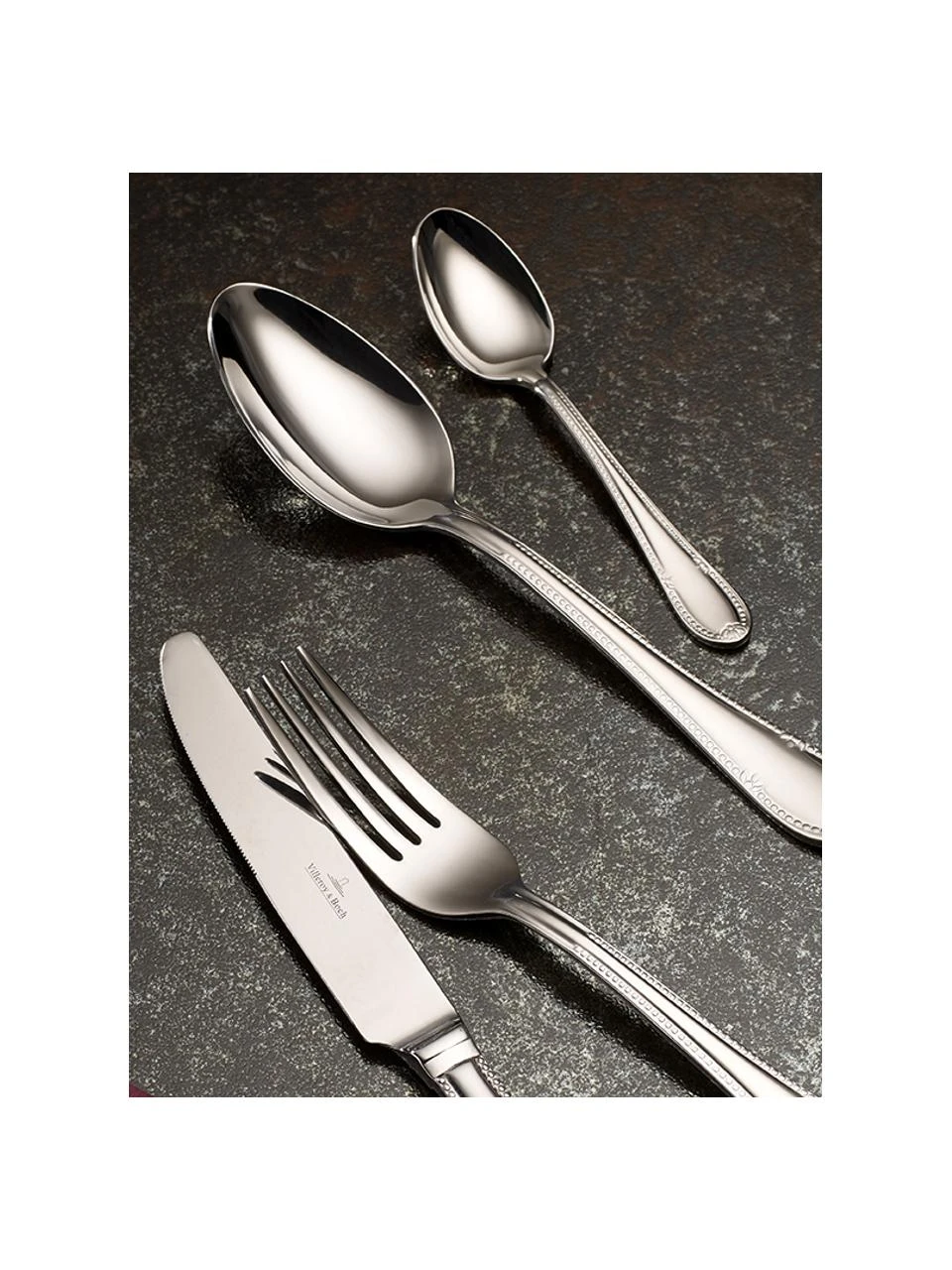 Villeroy & Boch Design-Besteck-Set Mademoiselle im Landhaus-Stil hochglanzpoliert, 6 Personen (24-tlg.), Set mit verschiedenen GrößenNur noch 1 Artikel verfügbar 4 Villeroy & Boch Design-Besteck-Set Mademoiselle im Landhaus-Stil hochglanzpoliert, 6 Personen (24-tlg.), Set mit verschiedenen GrößenNur noch 1 Artikel verfügbar – Bild 4