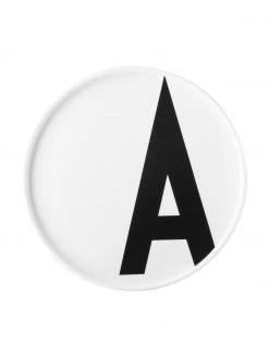 Design Letters Design Frühstücksteller Personal mit Buchstaben (Varianten von A bis Z), Teller ANur noch 1 Artikel verfügbar