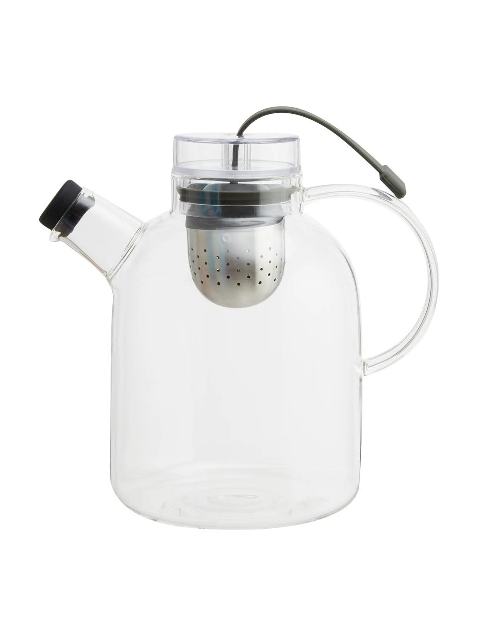 Menu Design Teekanne Kettle aus Glas mit Tee-Ei, 1.5 L 1 Menu Design Teekanne Kettle aus Glas mit Tee-Ei, 1.5 L