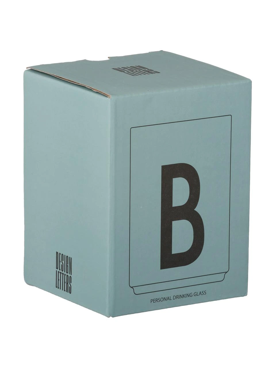 Design Letters Design Wasserglas Personal mit Buchstaben (Varianten von A bis Z), Wasserglas B, 300 ml 5 Design Letters Design Wasserglas Personal mit Buchstaben (Varianten von A bis Z), Wasserglas B, 300 ml – Bild 5