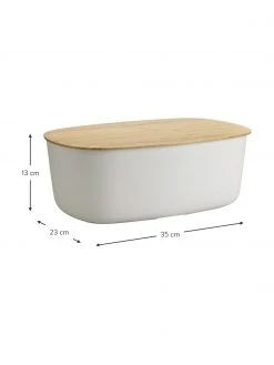 Stelton Designer Brotkasten Box-It in Hellgrau mit Schneidebrett als Deckel, B 35 x H 13 cm 5 Stelton Designer Brotkasten Box-It in Hellgrau mit Schneidebrett als Deckel, B 35 x H 13 cm -Küche Geschäft Designer Brotkasten Box It in Hellgrau mit Schneidebrett als Deckel 2