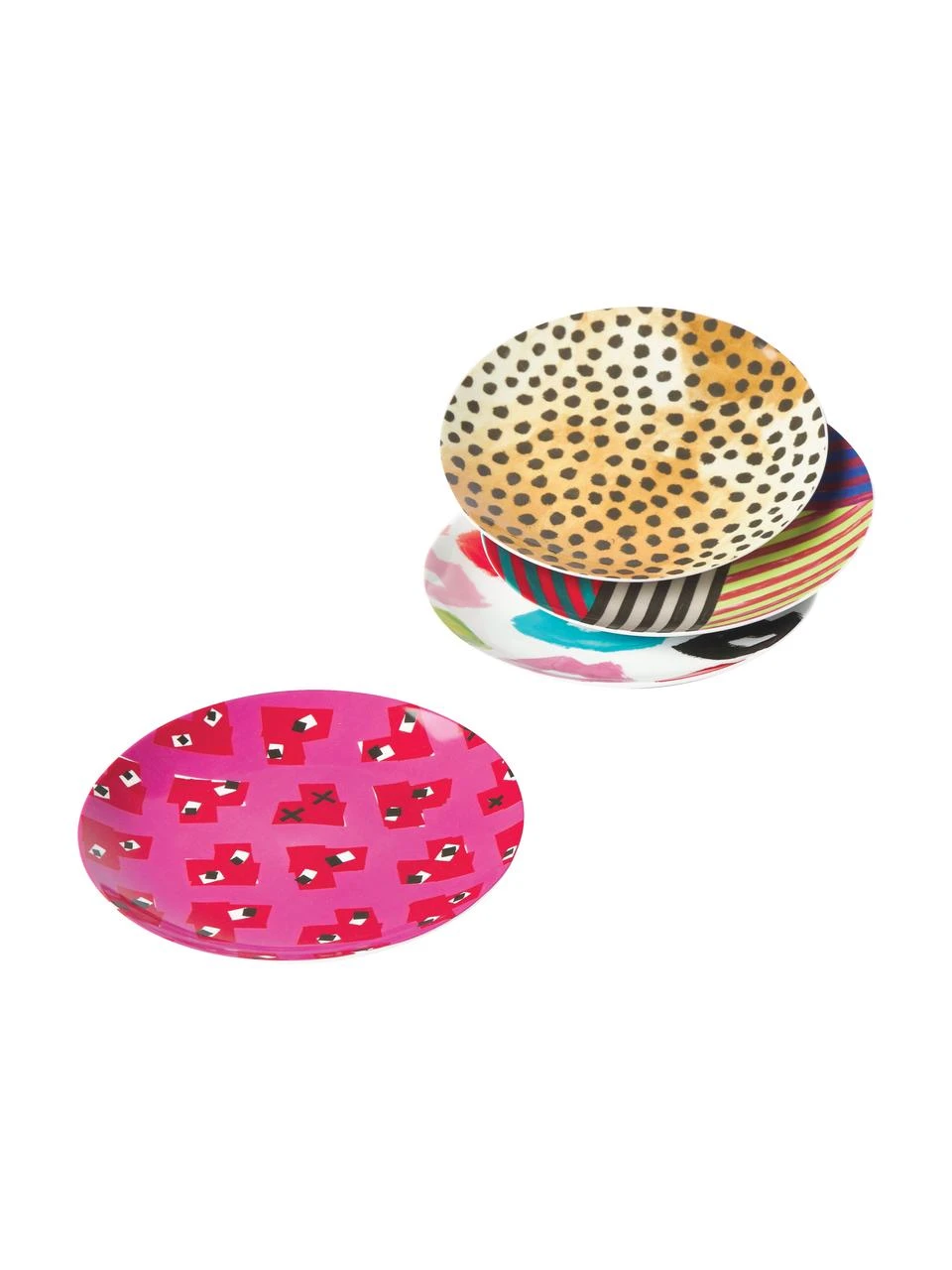 Donald Robertson x Westwing Collection Designer Frühstücksteller Carol aus Porzellan, 4er-Set, Ø 21 x H 3 cm 5 Donald Robertson x Westwing Collection Designer Frühstücksteller Carol aus Porzellan, 4er-Set, Ø 21 x H 3 cm – Bild 5