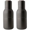 Menu Designer Salz- & Pfefferm&uuml;hle Bottle Grinder in Anthrazit mit Walnussholzdeckel, Ø 8 x H 21 cmNur noch wenige verfügbar