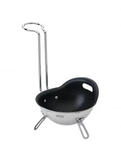 Rösle Edelstahl-Eier-Pochierer Classic mit Antihaftversiegelung, Ø 13 x H 15 cm