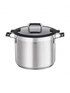 Rösle Edelstahl-Kochtopf Silence Pro mit Innenskalierung, Ø 25 x H 20 cm