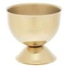 Nordal Eierbecher Egg in Gold, 4 Stück, Ø 5 x H 5 cm