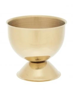 Nordal Eierbecher Egg in Gold, 4 Stück, Ø 5 x H 5 cm