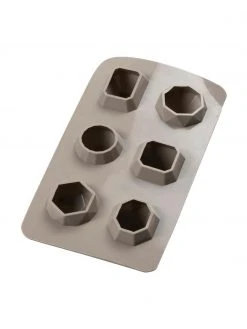 Bitz Eiswürfelform Diamond aus Silikon, B 19 x H 3 cm