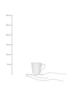 Cote Table Espressotassen Constance im Landhaus Style, 2 Stück, Ø 8 x H 6 cm, 100 mlNur noch 1 Artikel verfügbar -Küche Geschäft Espressotassen Constance im Landhaus Style 2 Stuck 5